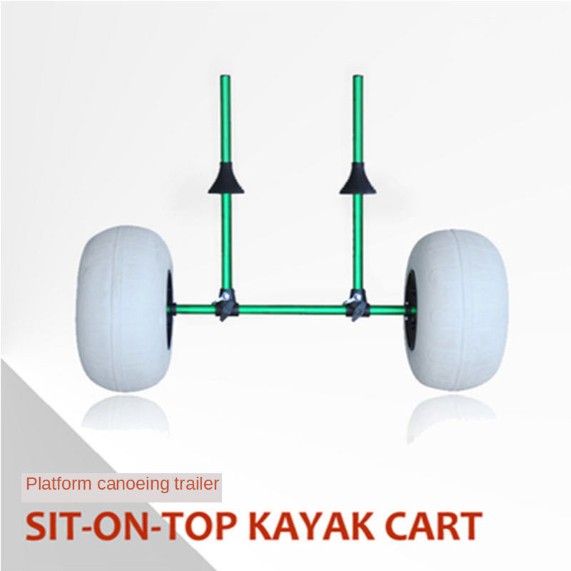 Foldable Upright Kayak Trailer - đánh giá và giá Fishing Kayak Cart