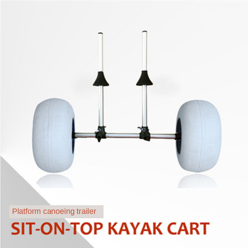Foldable Upright Kayak Trailer - đánh giá và giá Fishing Kayak Cart