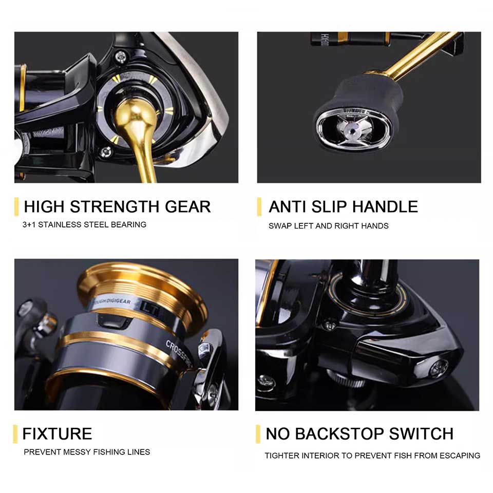 DAIWA Fishing Reel CROSSFIRE C - đánh giá và giá Daiwa Reel Bg