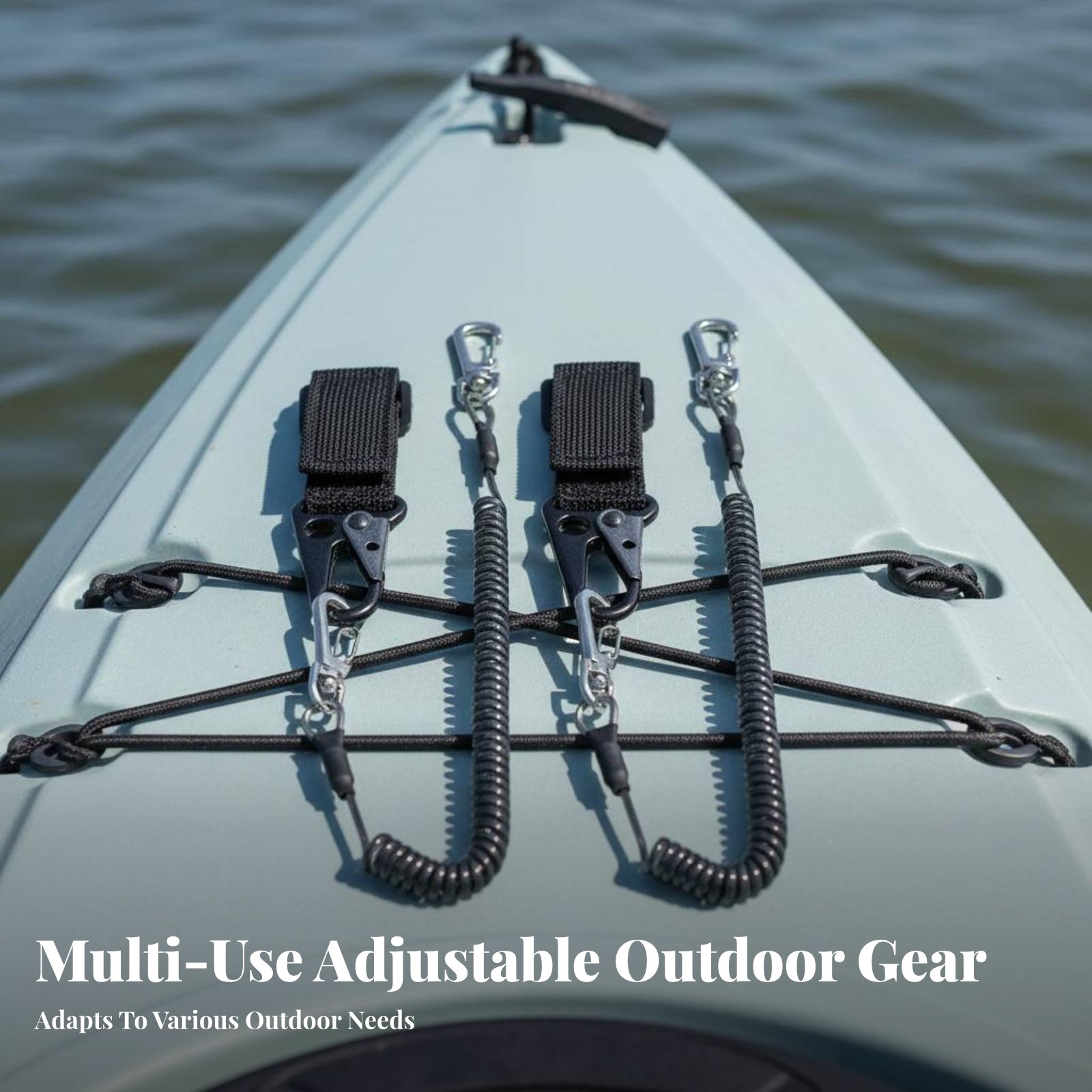 Retractable Rod Leash Adjustab - đánh giá và giá Fishing Kayak Paddle Leash